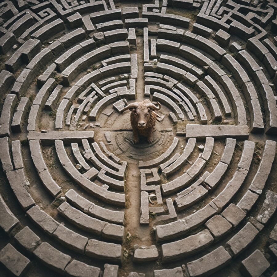 Understanding the Symbolism of the Labyrinth and the Minotaur in Greek Mythology