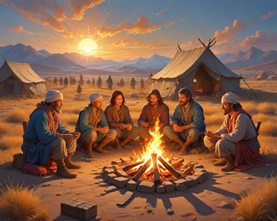 How nomadic cultures preserve traditions in modern times