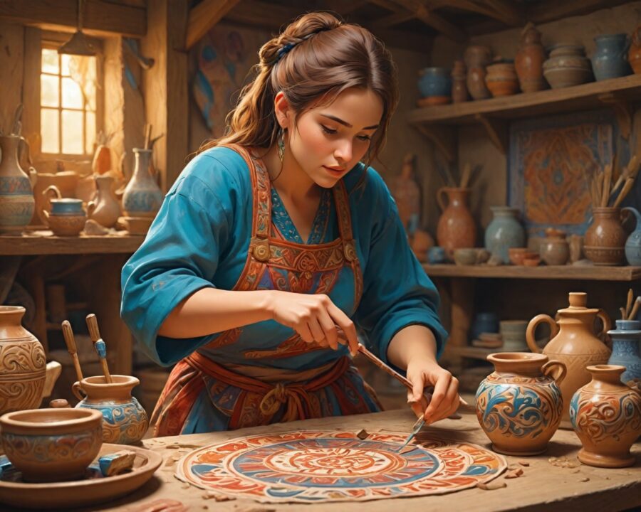 How traditional crafts preserve cultural heritage and identity