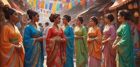 Exploring traditional clothing styles from diverse cultures