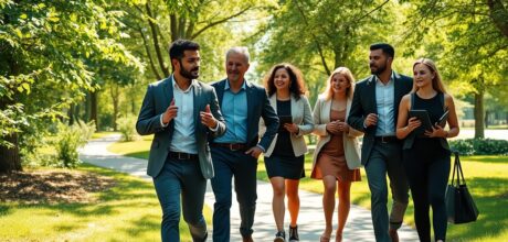 Boosting Productivity and Creativity with Walking Meetings