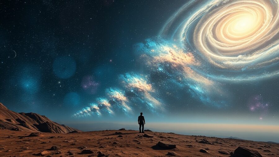 Understanding Observable Universe Size Scale