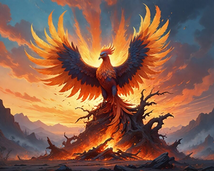 The myth of the phoenix: exploring rebirth and renewal