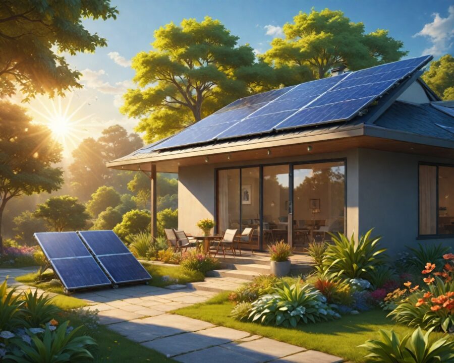 How solar panels and batteries will power future homes