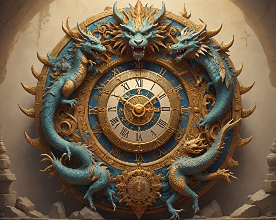 How time is portrayed in mythological stories across cultures