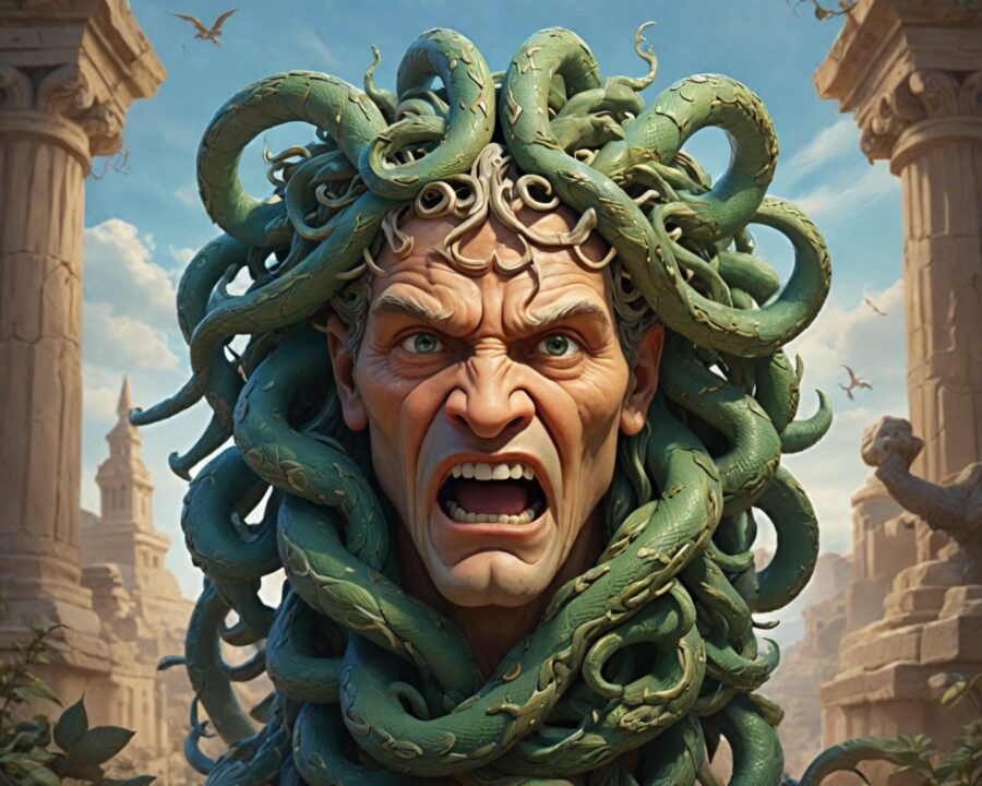 Why Medusa had snakes for hair: the myth explained