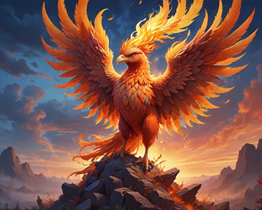 The myth of the phoenix: a journey through rebirth and renewal