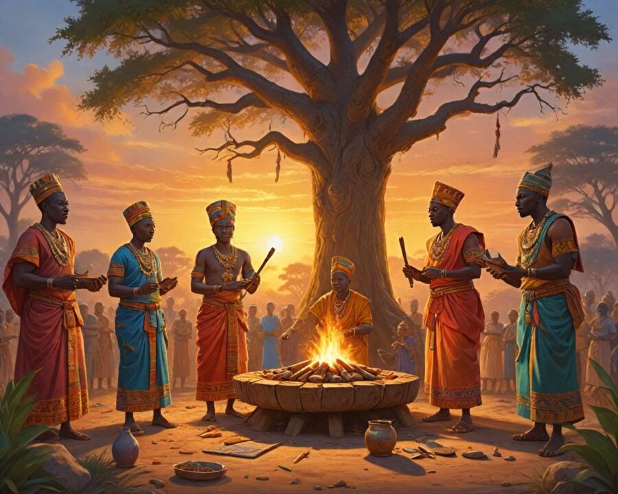 how African cultures honor ancestry through traditions